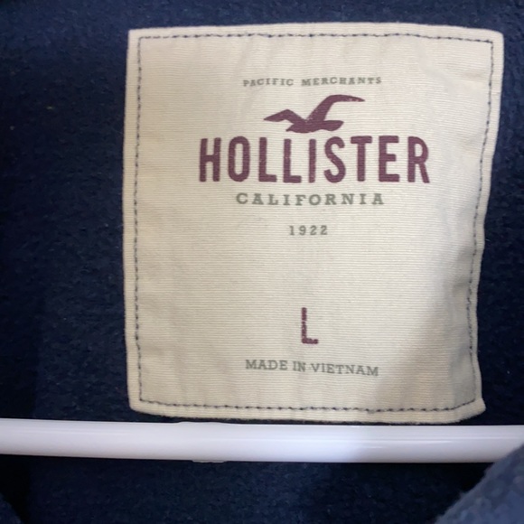 Hollister Blue Sweater Women Size Large - Picture 3 of 3